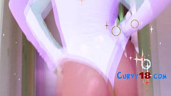 Preview 1 of Defloration Tv Massage - Curvy Teen&#039_s Dream Dick- August Taylor