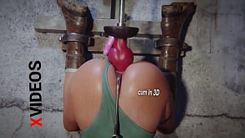 Preview 2 of Cina Big Milf - Sex machine fucked hard this 3D girl in her ass
