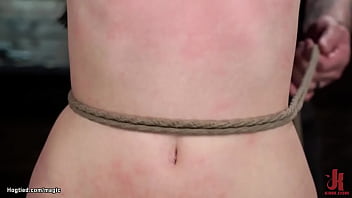 Preview 2 of Desi Village Old Fat Man Sex - Tattooed slave suffers extreme bondage