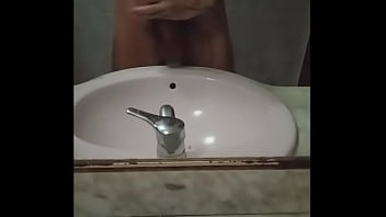 Preview 3 of Porn Bpirn Us - femboy gay with long moustache masturbating with big cock