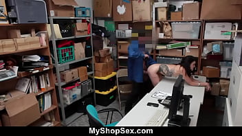 Preview 3 of White Girl Says Nigger - Teen Suspect Taken to Back Room for Strip Search for Any Stolen Items - Myshopsex