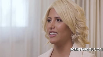 Preview 1 of India Vibrater - Big Butt Blonde Flew In To Have Her First Pornshoot In America