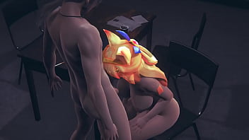 Preview 1 of Deepak Klal - LOL Hentai - Ahri Star Guardian Blowjob - Japanese Asian Manga Anime Film Game Porn