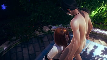 Preview 2 of Good N - My Hero Academia - Toga and Uraraka Threesome - Japanese Asian Manga Anime Film Game Porn