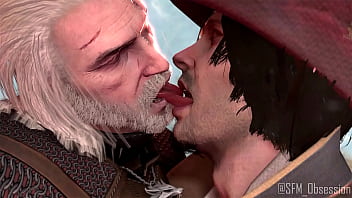 Preview 2 of Matre Lingeria - FULL: Gay Game Characters Kiss with Tongue [Obbi-mation]