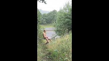 Preview 4 of Wearing Creampie - Public Exhib By Motorway