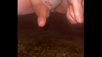 Preview 4 of Panties To The Side Sex - Little bit of pee