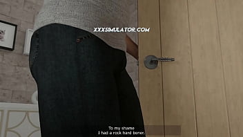 Preview 2 of Video Xxv Asia - NTR Drama Unfolds as Lara Croft&rsquo_s Husband Returns to Find His Wife Engaged in a Passionate Sex with a BBC Stranger