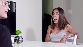 Preview 1 of Police Army Xxx - The HGF Experience Live Sex Gameshow - Chase Man Handles This Petite Cock Hungry FREAK!