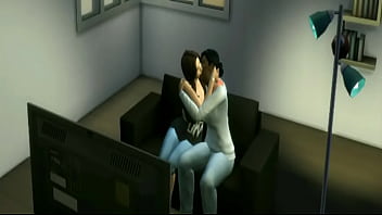 Preview 3 of Angel Danr - Ebony and latina kiss1
