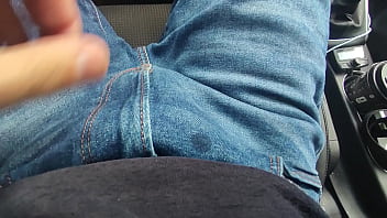 Preview 2 of Milf Dogi Style - Peeing in car