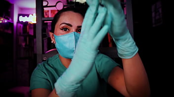 Preview 2 of Nepali Rani Blue Film Watch 3gp - ASMR Medical Fetish Latex