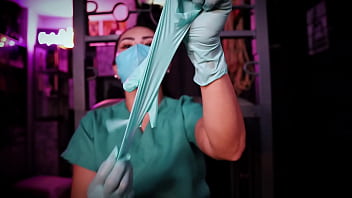 Preview 3 of Nepali Rani Blue Film Watch 3gp - ASMR Medical Fetish Latex