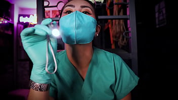 Preview 1 of Nepali Rani Blue Film Watch 3gp - ASMR Medical Fetish Latex