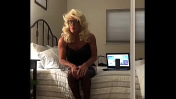 Preview 2 of 14 Old Girl Sexy - Gwen at home feeling very sissy like