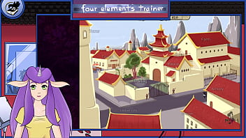 Preview 4 of Riding Strangle Death - Avatar the last Airbender Four Elements Trainer Part 23 Blowjob from a guard
