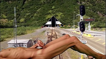 Preview 2 of Dog Xxxvedo - Train tunnel jerking