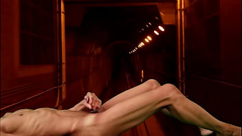Preview 3 of Dog Xxxvedo - Train tunnel jerking