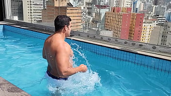Preview 2 of Sex Desi Hd Hot Video - YURI GA&Uacute_CHO - SUMMER DAY SEX ON THE POOL
