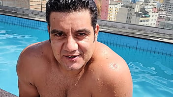 Preview 3 of Sex Desi Hd Hot Video - YURI GA&Uacute_CHO - SUMMER DAY SEX ON THE POOL