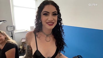 Preview 1 of Scary Son - Behind the scenes #114,  Lydia Black,  Harper Maddox,  Megan Venturi and others. More info in description XF212