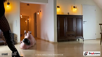 Preview 2 of Sunny Leone Hf - CRUEL REELL - Can a simple shoe kiss be impossible? - sponsored by Steeltoyz