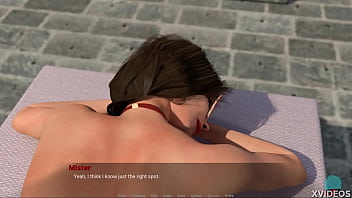 Preview 2 of Chain Is Gril - AWAY FROME HOME #09 &bull_ Massaging this gorgeous MILF with oil is a treat