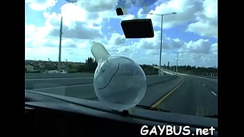 Preview 3 of Cuuph Porn - Blindfolded for a homosexual engulfing