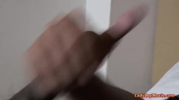 Preview 2 of Indonesia Mmf - Amateur Ladyboy Shy Inserts Her Dick Into A Guy