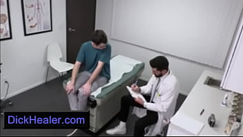 Preview 1 of My Honey Sis - Hairy Handsome Doctor seduces a teen on the exam table- GayMedic.com
