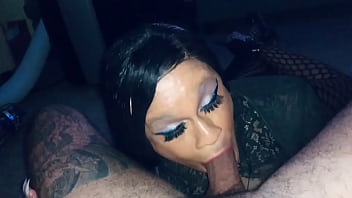 Preview 1 of Lesbian Analdin - Fat Cock Greek Muscular Bodybuilder Getting Sucked!