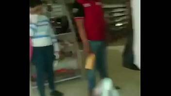 Preview 1 of School Sex Litel - Grocery shopping without underwear public