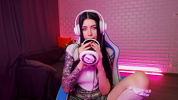 Preview 1 of Holipu Sex - ASMR GORGEOUS TEEN LICK YOU. HONEY HAZE