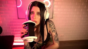 Preview 2 of Nodi Xxx Video - STUNNING ASMR BIG TIT TATTOED SLUT. HONEY HAZE