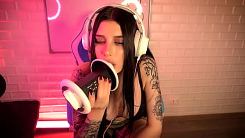 Preview 3 of Nodi Xxx Video - STUNNING ASMR BIG TIT TATTOED SLUT. HONEY HAZE