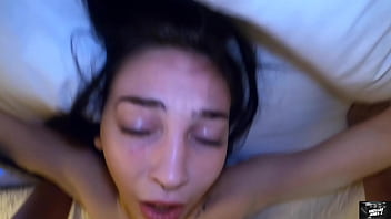 Preview 3 of Lesbian Mauter - I fucked my neighbor&#039_s sexy young hotwife and filled her pussy with cum (POV)