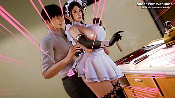 Preview 1 of Arabias Esx - Waifu Academy | Big Tits Asian Step Mom Gets Step Son&#039_s Hot Cum On Her Big Ass In A Public Bus | My sexiest gameplay moments | Part #6