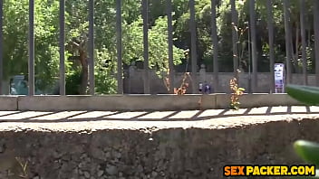 Preview 2 of Www Xnxxx 3d Porn - Naughty Blonde Babe Glad To Ride a Big Cock in Outdoor Public Park