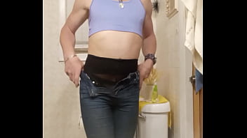 Preview 1 of Hornystep Mom - Karrie83 having some fun playfully teasing and masturbating