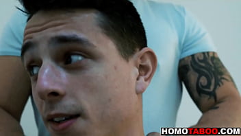 Preview 1 of Mom And Son Sex Hd Movie Long - Gay jock stepbrothers fucking in threesome | fucked up family