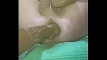 Preview 4 of Desi Homemade Sleeping - 3rd time today stretching his asshole