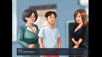 Preview 1 of Rurika Himejima Rape - Summertime Saga ep 77 - Peguei as Gostosas da escola no Jogo da Garrafa