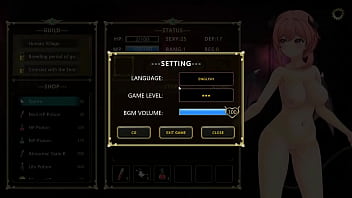 Preview 1 of Naghtuy America - Pink haired girl having sex with soldiers in Succubus guild new hentai game video