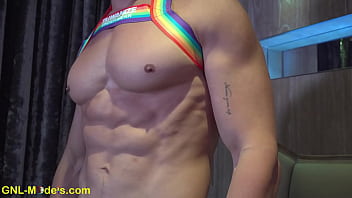 Preview 1 of Asa Akira Suck It Dry - Hot Asian muscle getting nipple played by erotic seduction massage!