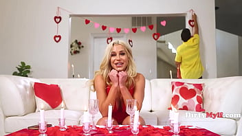 Preview 1 of Skinny Anorexic Piss Drinkers - Stepmom &lsquo_Accidentally&rsquo_ Turning Valentine&rsquo_s Into a Family Affair