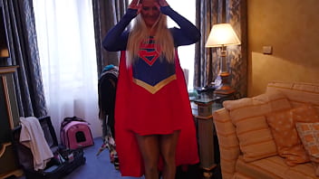 Preview 2 of The Best Bbc - Outtakes of Caroline de Jaie anal for supergirl
