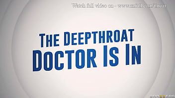 Preview 4 of Daid Son Love - The Deepthroat Doctor Is In - Marina Maya / Brazzers  / stream full from www.zzfull.com/throat