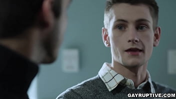 Preview 1 of Maratti Xxx - Stepbrothers Elliot Finn and Trevor Harris makes a competition on whoever gets to bed their innocent new neighbor Andrew Miller gets to win.