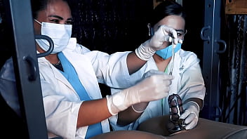 Preview 2 of Exercise Beeg - DominaFire Sadistic Nurse Sounding Chastity Slave