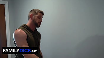 Preview 1 of Backside Sex Video Girl - Stepdad and Stepson Get Down to Business: A Raw Fuck Session to Ease the Tension